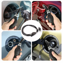 5/16" Tubing + 8mm Manual Oil Siphon Pump - Oil Extraction Tool for Motorcycles, Cars, and Boats