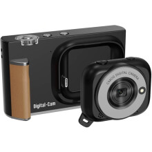 Detachable Digital Camera 13MP 18X 2.7 in Flip Screen Autofocus Vlogging Camera Wearable Sports Thumb Camera Kit A