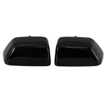 For F450 F250 Super Duty 2017-2023 Top Half Tow Mirror Covers Rearview Mirror Upper Cap HC3Z17D742CA HC3Z17D743CA