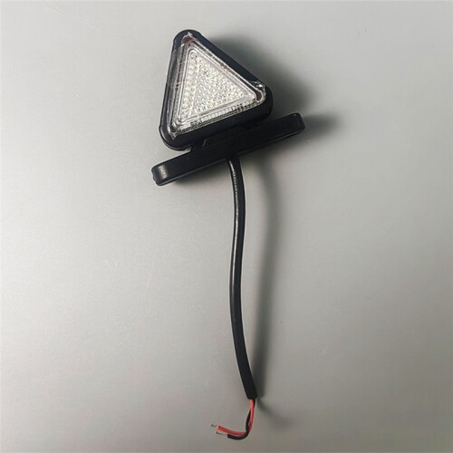 4PCS LED Side  Lights Double-Sided Triangular Brake Tail Light for Trailer Lorry Pickup RV 2