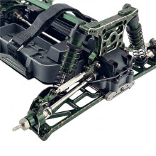 RC Car Upgrade Rear Steering Cup Kit for MJX 1/10 10210 10208 V2 Version RC Car Accessories Green
