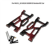 RC-Car-Upgrade-Kit: Vorderer Unterer Querlenker für Mjx 1/10 10210 10208 V2 Version RC-Car-Zubehör Rot