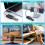 M2 Easy Drive Cable M.2 SSD Adapter Easy-Drive Cable NVME/ Dual-Protocol M.2 ToType-C+USB3.0 10Gbps SSD Adapter 4
