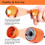 1/2" & 3/4" Copper Pipe Cleaner Set, Hex Shank Pipe Cleaning Tool with Replaceable Blades for Rust Stain Paint Removal 6