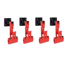 4Pcs Car Floor Mat Clips - 360 Rotating, Heavy-Duty, Universal Fit, Anti-Slip Fasteners for Secure Mat Placement