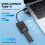 M2 Easy Drive Cable M.2 SSD Adapter Easy-Drive Cable NVME/ Dual-Protocol M.2 ToType-C+USB3.0 10Gbps SSD Adapter 7
