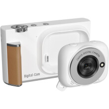 Detachable Digital Camera 13MP 18X 2.7 in Flip Screen Autofocus Vlogging Camera Wearable Sports Thumb Camera Kit B