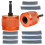 1/2" & 3/4" Copper Pipe Cleaner Set, Hex Shank Pipe Cleaning Tool with Replaceable Blades for Rust Stain Paint Removal 1