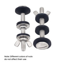 Toilet Tank to Bowl,Gasket Hardware Kit,Fits Most 2-Inch and 3-Inch Flush Valve Opening 2-Piece Toilet Tanks