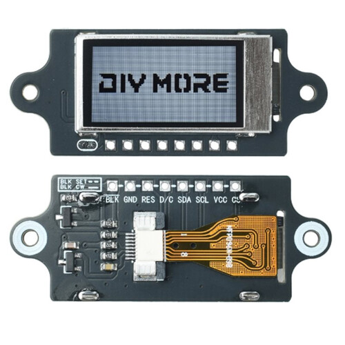 5Pcs 0.5 Inch OLED Display Module with ST7312 Driver IC for DIY Electronics Projects