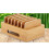 Supporto da Scrivania In Bambù,  Capacità, Dock Station Organizer per Tablet e Telefoni, Supporto In Legno 6