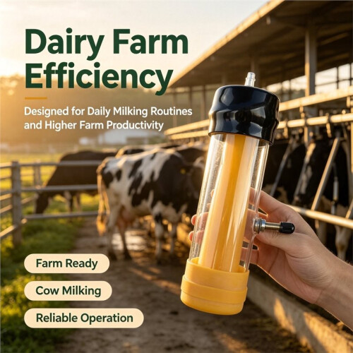 Fully Automatic Milking Machine with Multi-Frequency Switching, Large-Capacity Components, Efficient Dairy Farm Milker 1