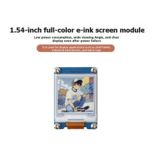1.54inch E-Paper E6 Full-Color Electronic Ink Screen Module 240x240 Pixels SPI Interface with Driver Board
