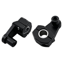 1 Par de Elevadores de Altura de 2 Polegadas para Guidão Pivotante para Guidão de 7/8'' e 1-1/8'' - Compatível com Abraçadeira de Mesa de 7/8''