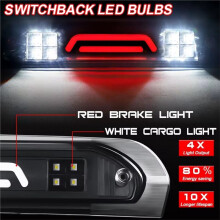 Car High Rear Brake Lamp High Mount 3RD Stop Light for Ram 1500 2500 3500 2002-2008 55372082AD