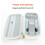 For  Pocket 4P Storage Bag Hard Shell Protective Case Travel Organizer with Shoulder Strap A 5