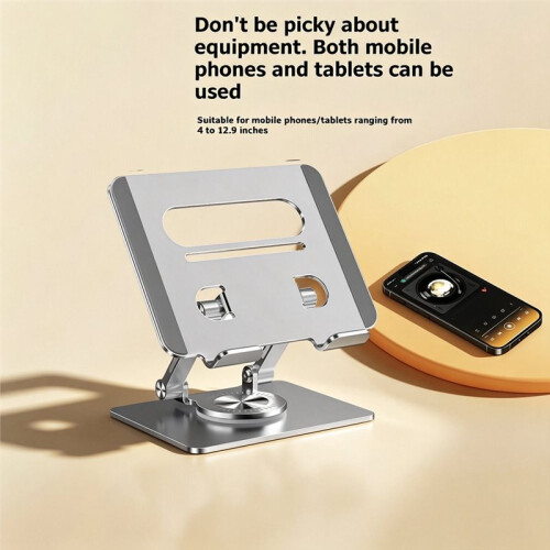 Tablet Computer Bracket Aluminum Alloy Metal Rotatable Lazy Desktop Mobile Phone Support Bracket 1