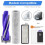 12cps Accessories for  Flow 2 , Roller/Side Brush, Bag, Mop Robot Vacuum Cleaner Replacement 7