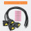 4Set Ignition Coil Connector Pigtail Wire Harness with Splice Terminals for   PT2910 S2928 5