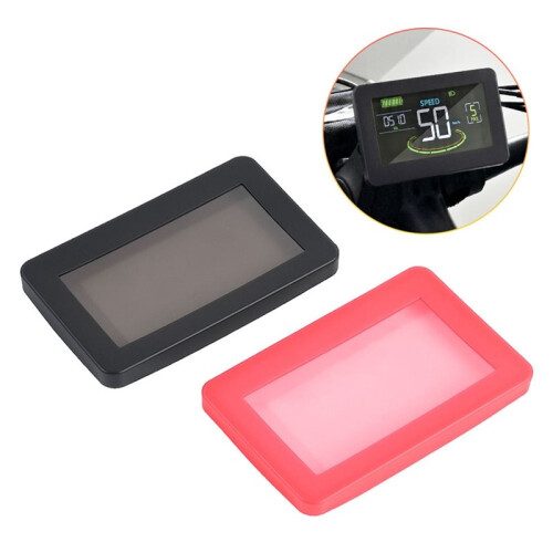 Protective Cover for H6C E-Bike Dashboard - Waterproof and Shockproof Screen Protector Red 1