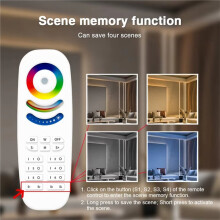 GLEDOPTO ZigBee 3.0 Dual/Triple Wire CCT LED Controller Pro+12A High Current for Alexa/SmartThings/Tuya/ Hue