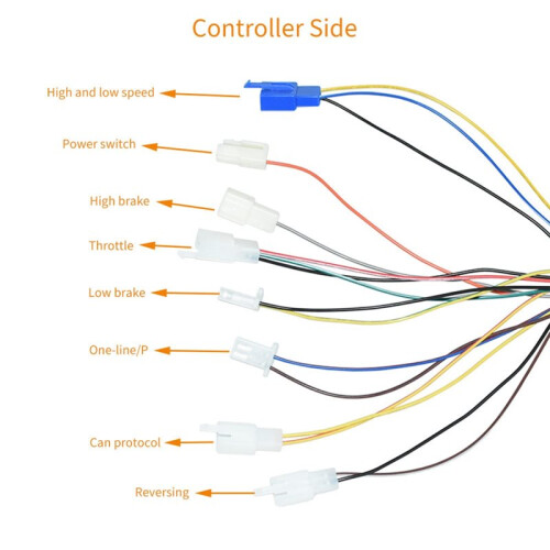 Electric Motorcycle/Bicycle Modification Parts - Remote Drive Controller Extension Wiring Harness 2