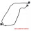 LR006165 LR019341 2PCS Hose Set Engine to Expansion Tank Overflow for  LR2 3
