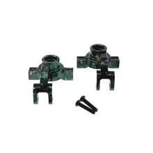 Kit de Atualização Do Copo de Direção Dianteiro para Carro RC para Mjx 1/10 10210 10208 Versão V2, Acessórios para Carro RC, Verde
