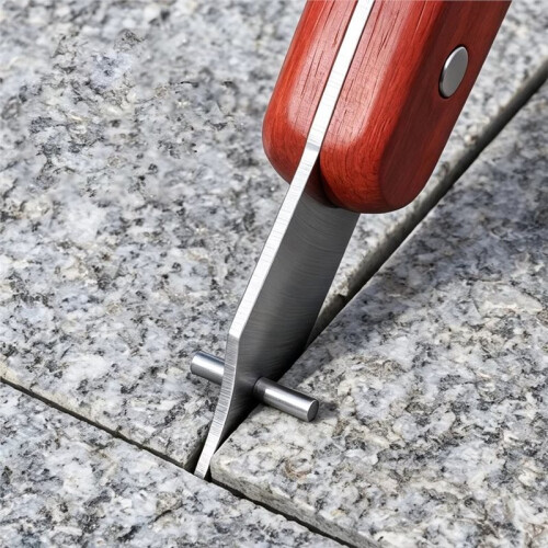 Tile  Repair Stainless Steel Ceramic Tile  Cleaner Scraper Floor Nails Pullers Motorcycle Hand Tool Curved 2