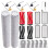 24 Pack Accessories Kit for  Qrevo Curv 2 Flow Robot Vacuum Main Side Brush Filter Mop Dust Bag Replacement 2