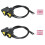 4Set Ignition Coil Connector Pigtail Wire Harness with Splice Terminals for   PT2910 S2928 3