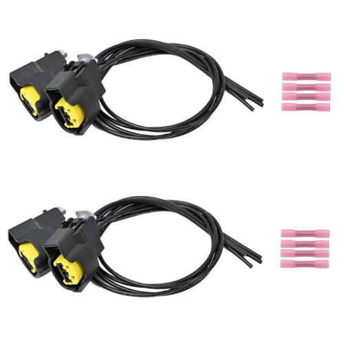 4Set Ignition Coil Connector Pigtail Wire Harness with Splice Terminals for   PT2910 S2928 2