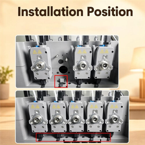 3Pcs Nozzle Blocker Assembly Plug  for Flashforge Creator 5 Creator 5 Pro 3D Printer Parts Durable Hotend Plug 1
