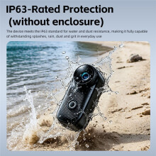 1080P WiFi Action Camera Thumb POV Camera Portable Body Cam Wearable Camera with Waterproof Case Cycling Travel