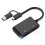 4-in-1 USB-C /TF Card Reader OTG Adapter for Phone, Camera, Laptop - High-Speed Data Transfer 2
