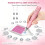 Electric  Kit, 3-Mode Adjustable Suction Rechargeable Vacuum Drill Pen with 4 Tips,Diamond Art Tool 4