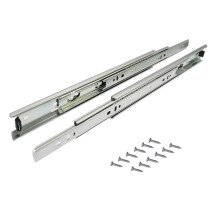 Schubladenschienen, Kugelführung, 12-20 Zoll, 35mm breit, Edelstahl, 2er-Set, 350mm