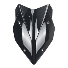 Replacement Front Windshield/Deflector (Aerodynamic Design) for Italjet Dragster 700 Black