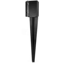 Heavy Duty Fence Post Anchor Fence Post Anchor Ground Spike Metal Post Stake 24 Inch for Mailbox Deck Railing