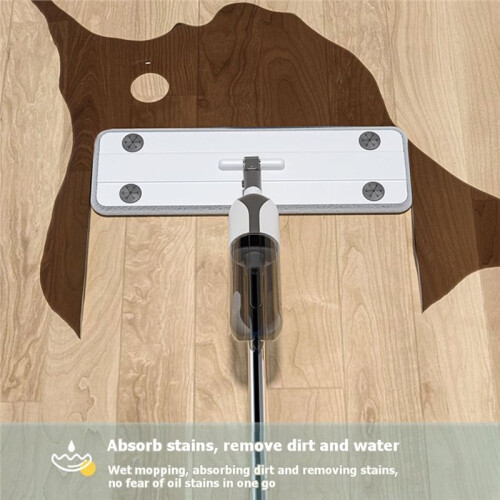 Spray Flat Mop Multi-Surface Mop with Sprayer Slim Microfiber for Home, Apartment 1