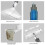 Spray Flat Mop Multi-Surface Mop with Sprayer Slim Microfiber for Home, Apartment 6