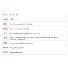1,54 Zoll E-Paper E6 Vollfarb-Bildschirmmodul mit Elektronischer Tinte, 240 X 240 Pixel, SPI-Schnittstelle und Treiberplatine
