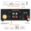 Nobsound Analog Stereo VU Meter Audio Level Display Sound Level Meter Visualiser 2