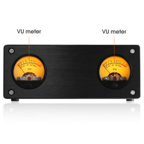 Nobsound Analog Stereo VU Meter Audio Level Display Sound Level Meter Visualiser 2