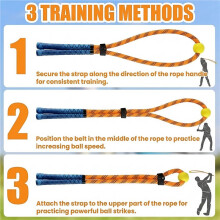 Rope Swing Trainer Set, Swing Training Aid to Improve Speed, Tempo