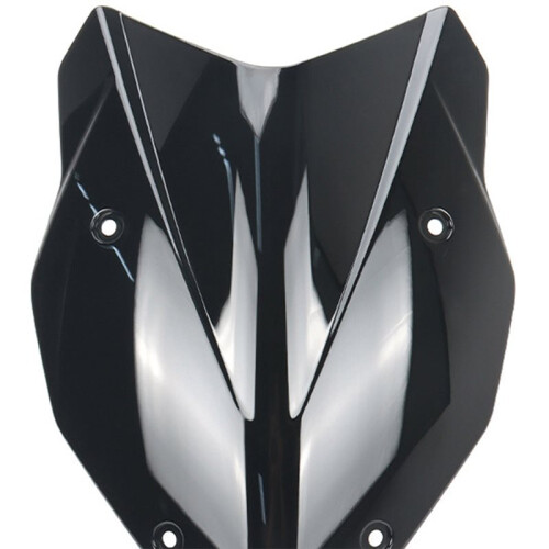 Replacement Front Windshield/Deflector (Aerodynamic Design) for Italjet Dragster 700 Black 1