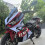 Replacement Front Windshield/Deflector (Aerodynamic Design) for Italjet Dragster 700 Black 3
