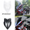 Replacement Front Windshield/Deflector (Aerodynamic Design) for Italjet Dragster 700 Black 4