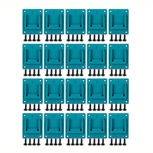 20Pcs Wall Mount Electric Tool Holder for   18V   for Drill Power Storage Battery Bracket