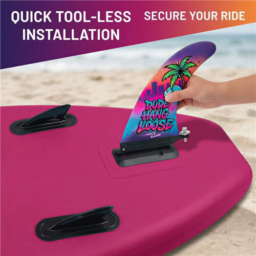 Quilha Central de 9 Polegadas para Pranchas de Stand  Paddle Infláveis, Pranchas de Surf e Longboards 2